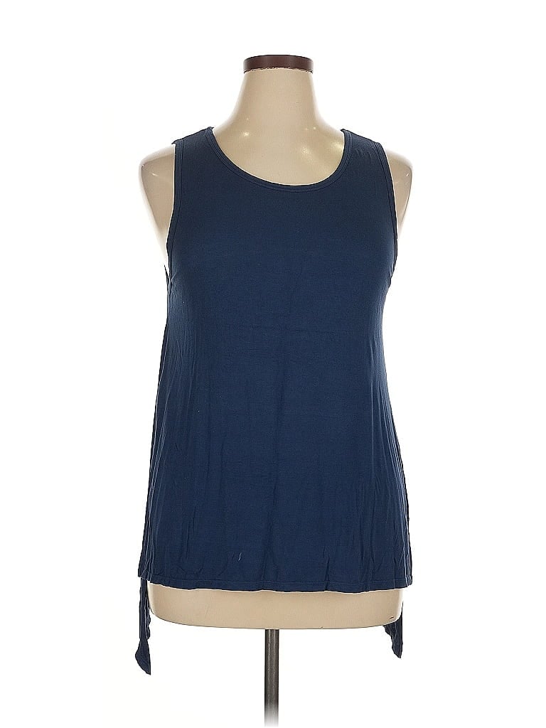 Pre-owned Zyia Active Sleeveless T-shirt In Blue