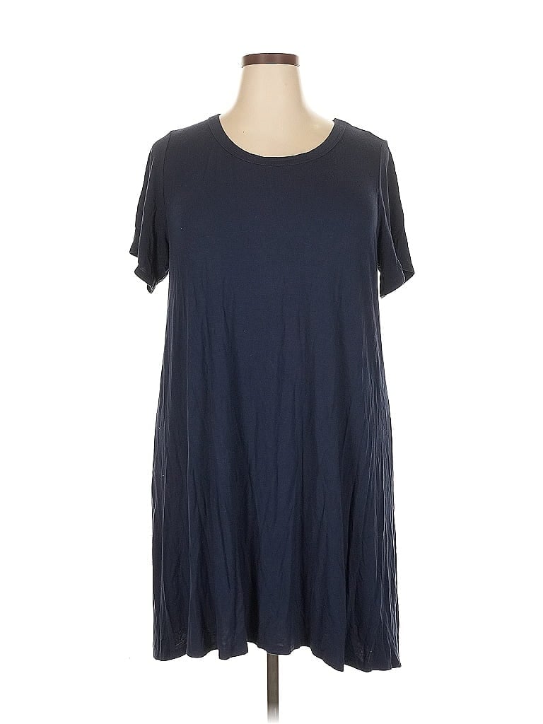 Pre-owned Kim & Cami Casual Dress In Blue