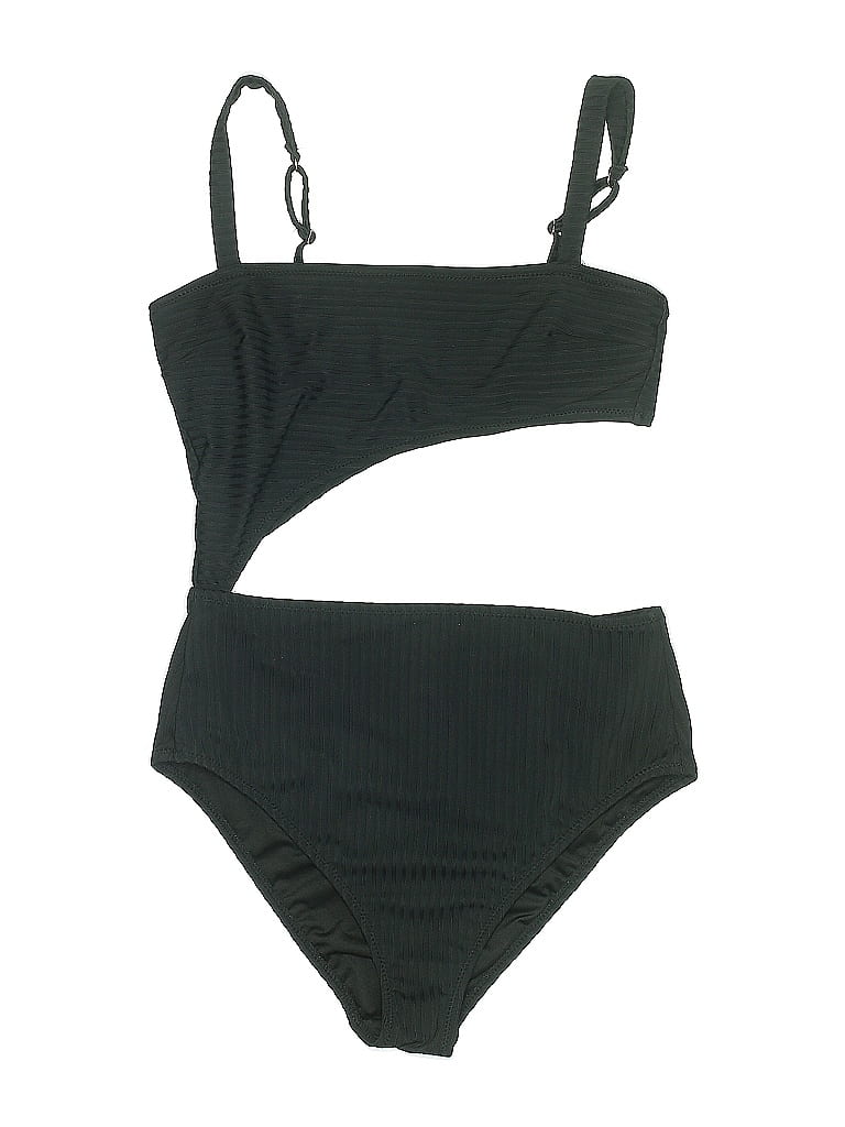 Pre-owned Shade & Shore One Piece Swimsuit In Black