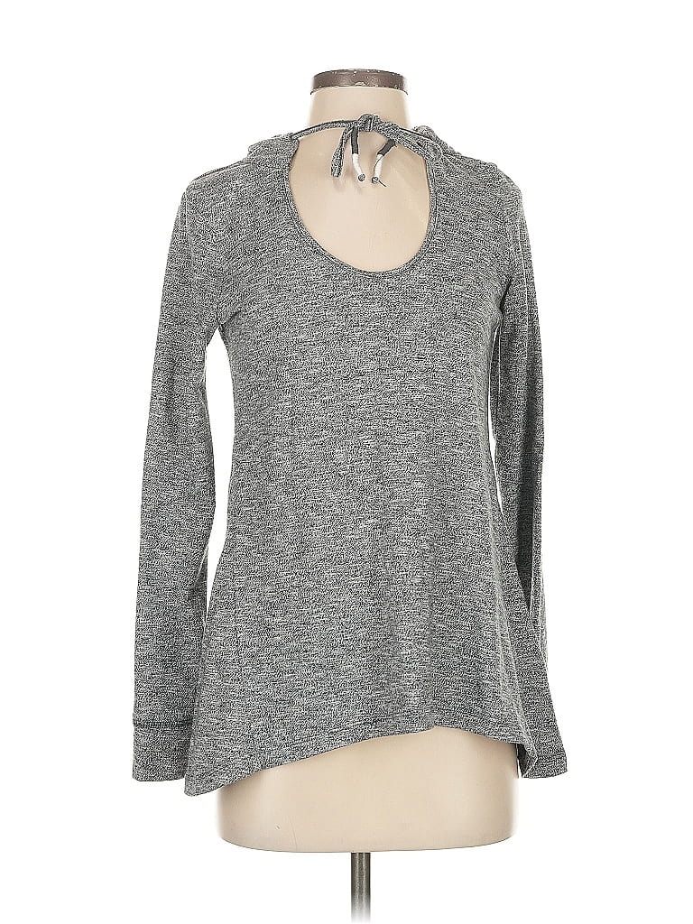 Pre-owned Roxy Pullover Sweater In Gray