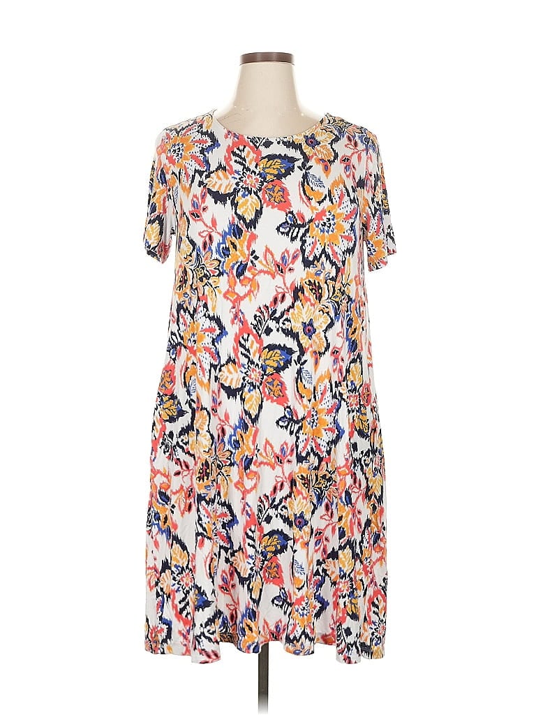 Pre-owned Jessica London Casual Dress In Orange