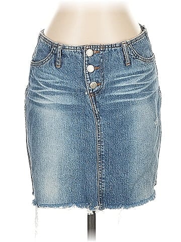 Paris Blues Denim Skirt (view 1)