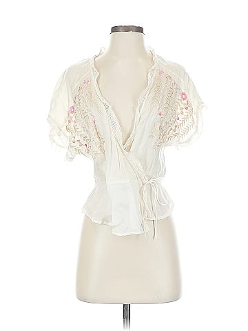 Free People Short Sleeve Blouse (view 1)