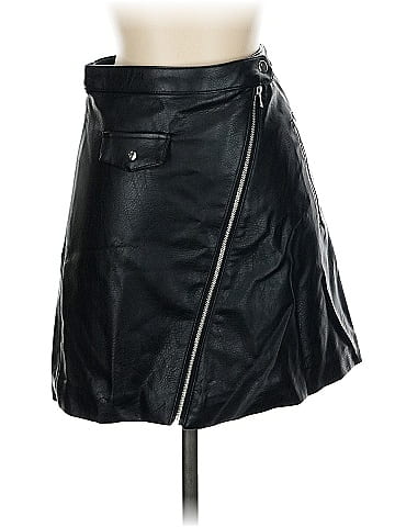 Divided by H&M Faux Leather Skirt (view 1)