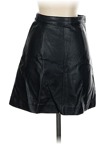 Divided by H&M Faux Leather Skirt (view 2)