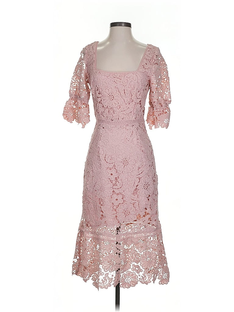 Pre-owned Bb Dakota By Steve Madden Cocktail Dress In Pink