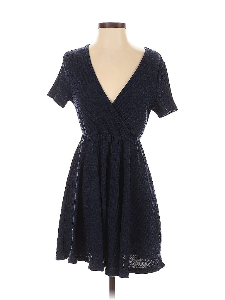Pre-owned Shein Casual Dress In Blue