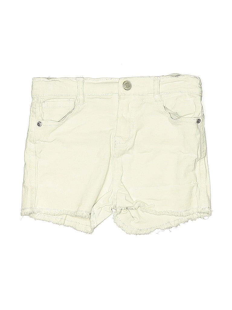 Pre-owned Jessica Simpson Kids' Khaki Shorts In White