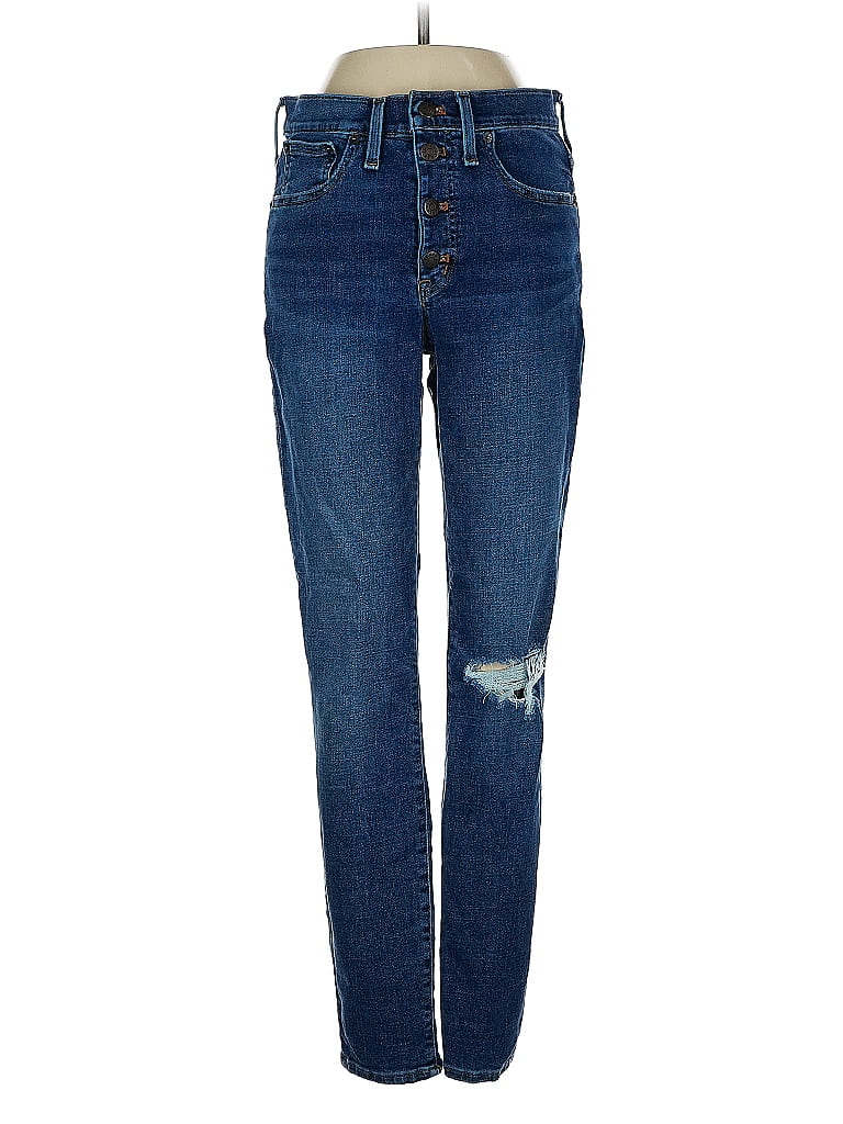 Pre-owned J.crew Factory Store Jeans In Blue