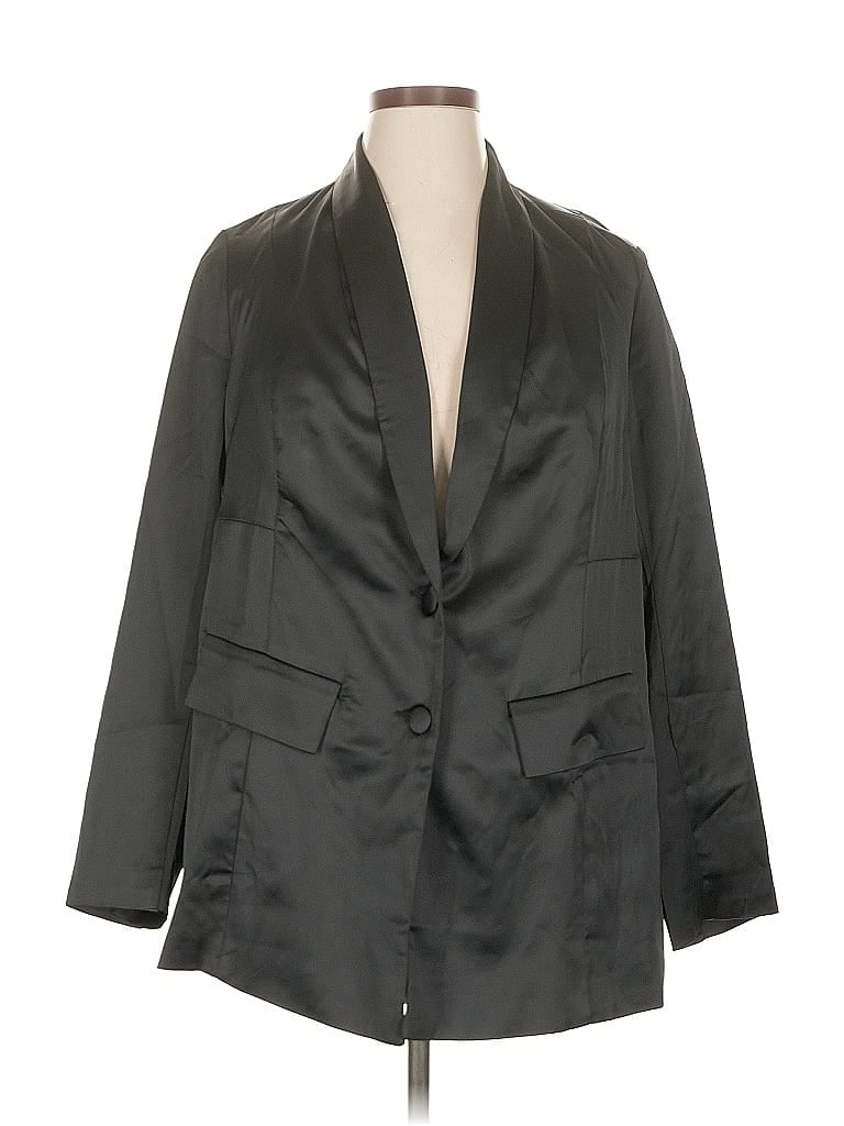 Pre-owned Torrid Blazer Jacket In Gray