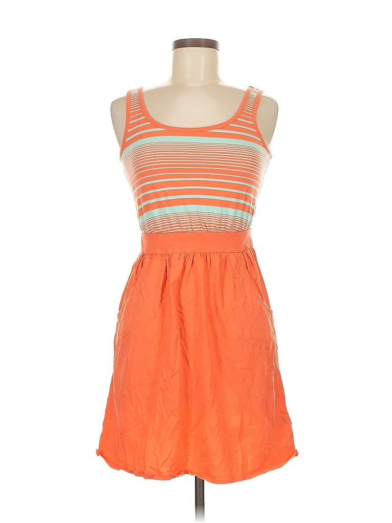 Pre-owned The North Face Casual Dress In Orange