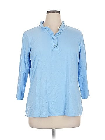 Appleseeds 3/4 Sleeve Button-Down Shirt (view 1)