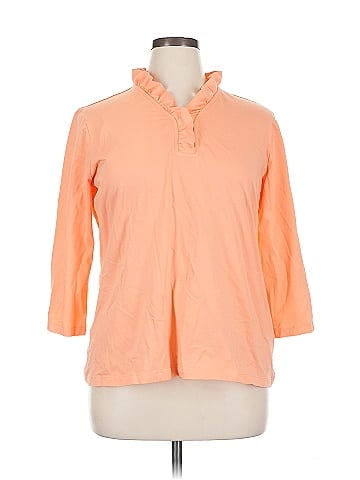 Appleseeds 3/4 Sleeve Button-Down Shirt (view 1)