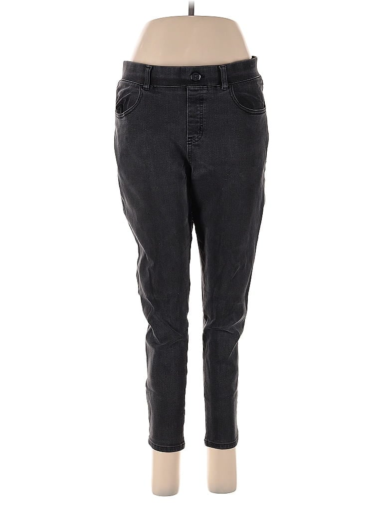 Pre-owned Betabrand Jeans In Gray