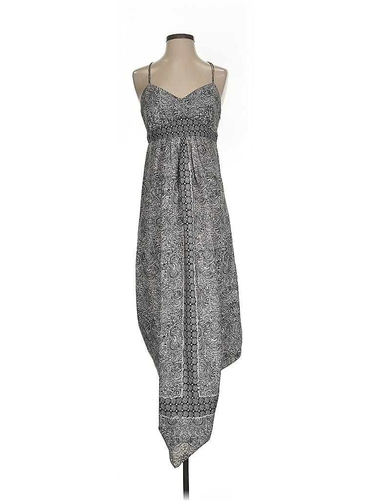 Pre-owned Ann Taylor Loft Outlet Casual Dress In Gray