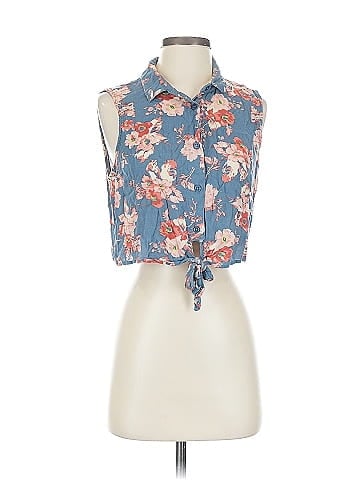 Volcom Sleeveless Button-Down Shirt (view 1)