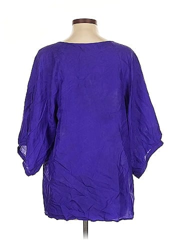 Express Design Studio 3/4 Sleeve Blouse (view 2)