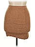 W by Worth Solid Brown Tan Casual Skirt Size 0 - photo 1