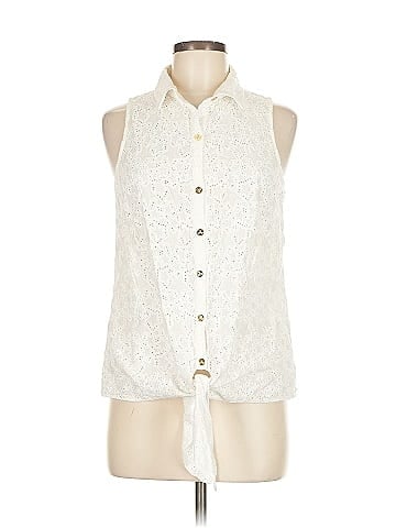 Trina Turk Sleeveless Button-Down Shirt (view 1)