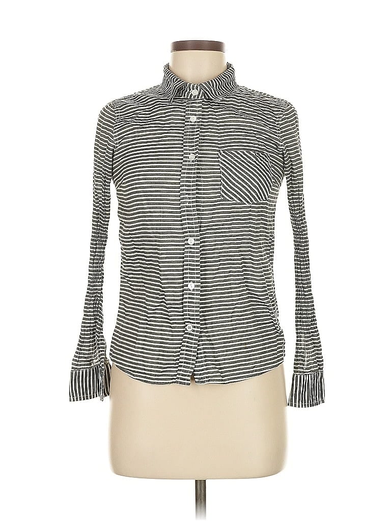 Click to view more detailed imagery on our partner's website Pre-owned Marine Layer Long Sleeve Button Down Shirt In Black