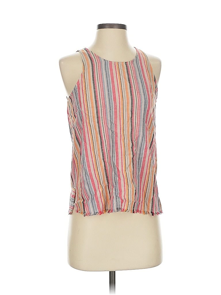 Click to view more detailed imagery on our partner's website Pre-owned Drew Sleeveless Blouse In Pink