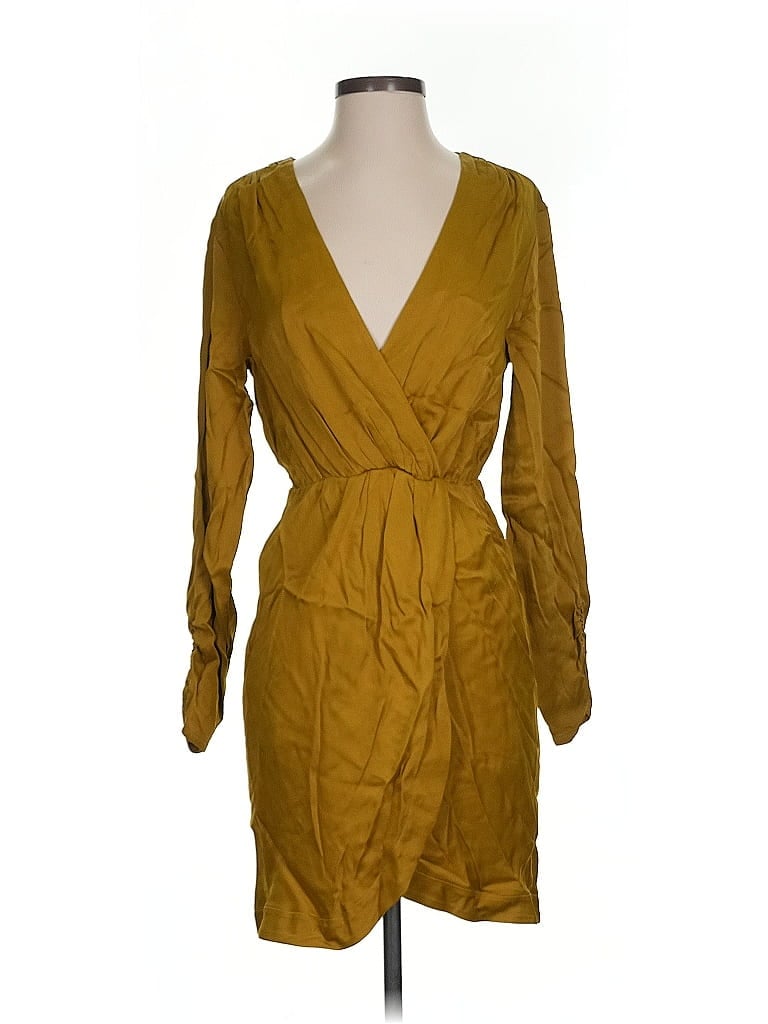 Pre-owned Maeve By Anthropologie Casual Dress In Yellow