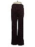 Ann Taylor Animal Print Red Burgundy Casual Pants Size 8 - photo 2