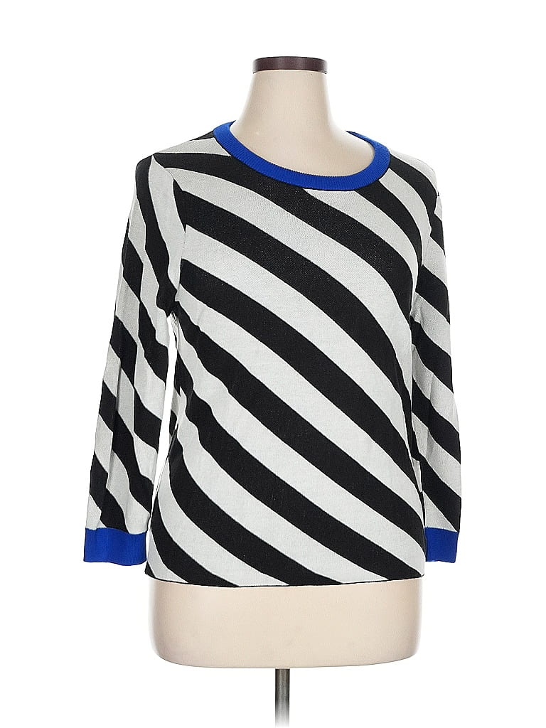 Pre-owned Maeve By Anthropologie Pullover Sweater In Blue