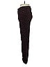 Ann Taylor Animal Print Red Burgundy Casual Pants Size 8 - photo 5