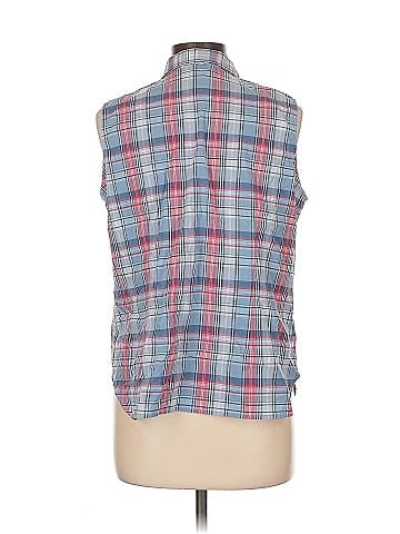 Sag Harbor Sleeveless Button-Down Shirt (view 2)