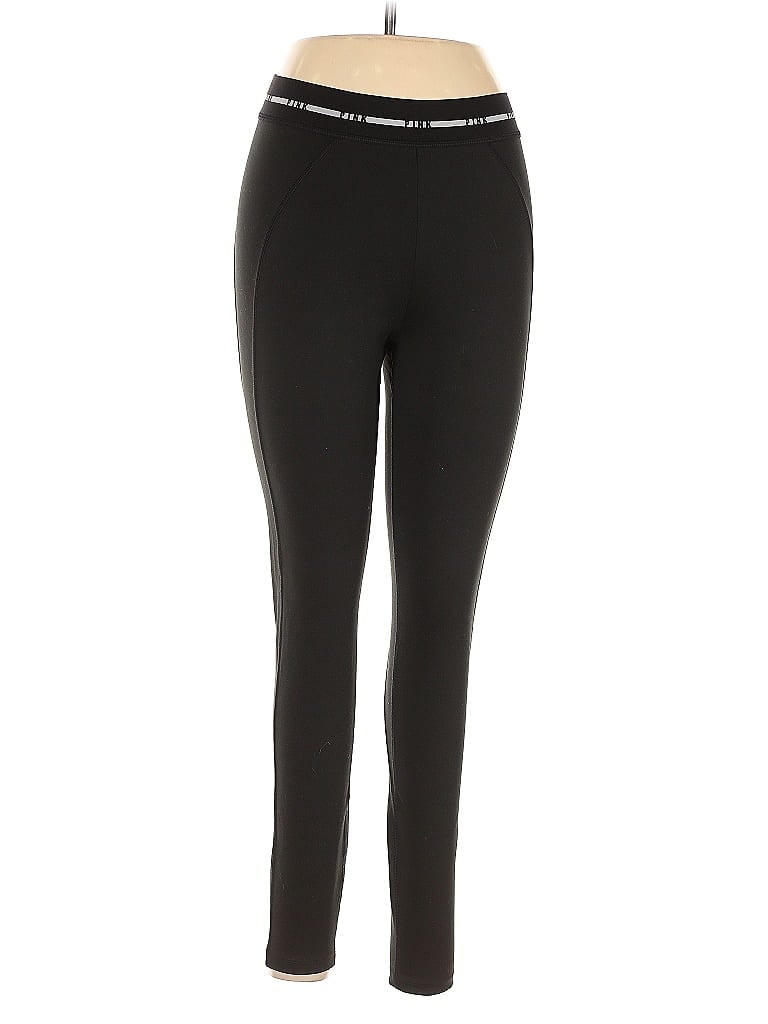 Pre-owned Victoria's Secret Pink Active Pants In Black