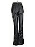 Danielle Bernstein 100% Polyurethane Black Faux Leather Pants Size 24 waist - photo 1