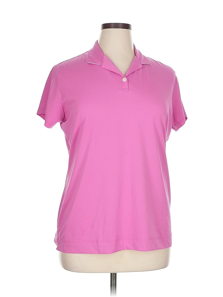Click to view more detailed imagery on our partner's website Pre-owned Sport Haley Short Sleeve Polo Shirt In Pink
