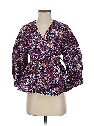 KIKA VARGAS X TARGET 3/4 Sleeve Blouse (view 1)