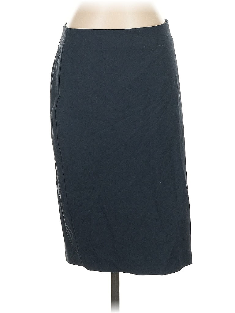 Pre-owned Ann Taylor Formal Skirt In Blue
