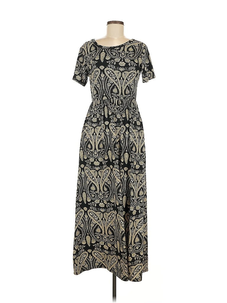 Pre-owned Unbranded Casual Dress In Black