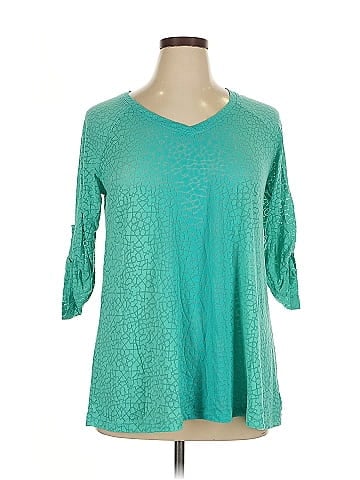 Calvin Klein Performance 3/4 Sleeve T-Shirt (view 1)