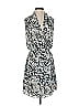 Parker Print Gray Silver Casual Dress Size XS - photo 1