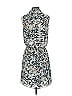 Parker Print Gray Silver Casual Dress Size XS - photo 2
