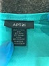 Apt. 9 Solid Teal Blue Swimsuit Bottoms Size 1X - photo 3