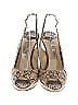 Forever 21 Animal Print Gold Tan Heels Size EU 39 - photo 2