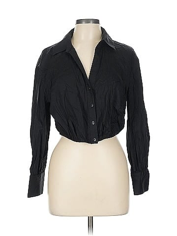 Alice + Olivia Long Sleeve Button-Down Shirt (view 1)