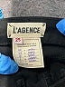 L'Agence Stripes Black Jeggings Size 25 waist - photo 6
