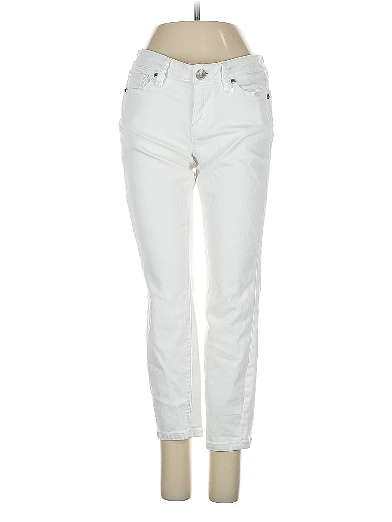 Pre-owned Ann Taylor Loft Jeans In White