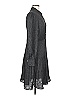 DKNY 100% Polyester Gray Casual Dress Size 8 - photo 4