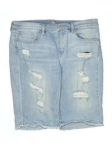 Soho JEANS NEW YORK & COMPANY Denim Shorts (view 1)