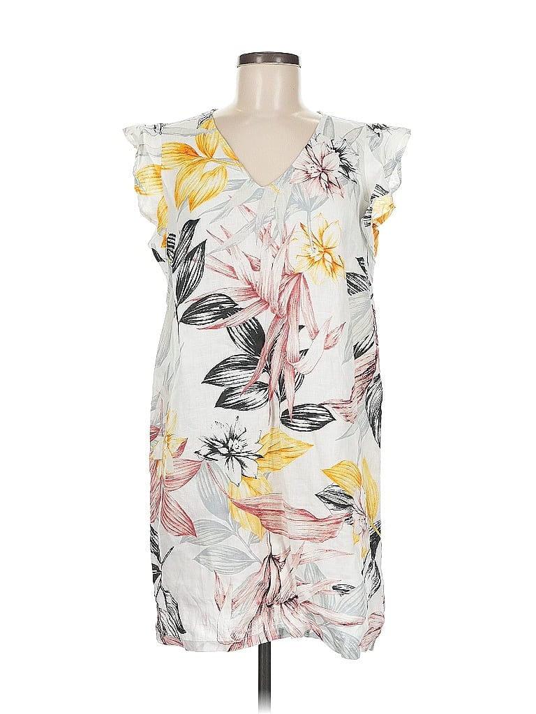 Pre-owned C&c California Casual Dress In White