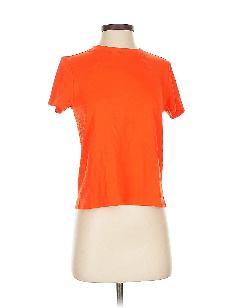 Pre-owned Spyder Short Sleeve T-shirt In Orange