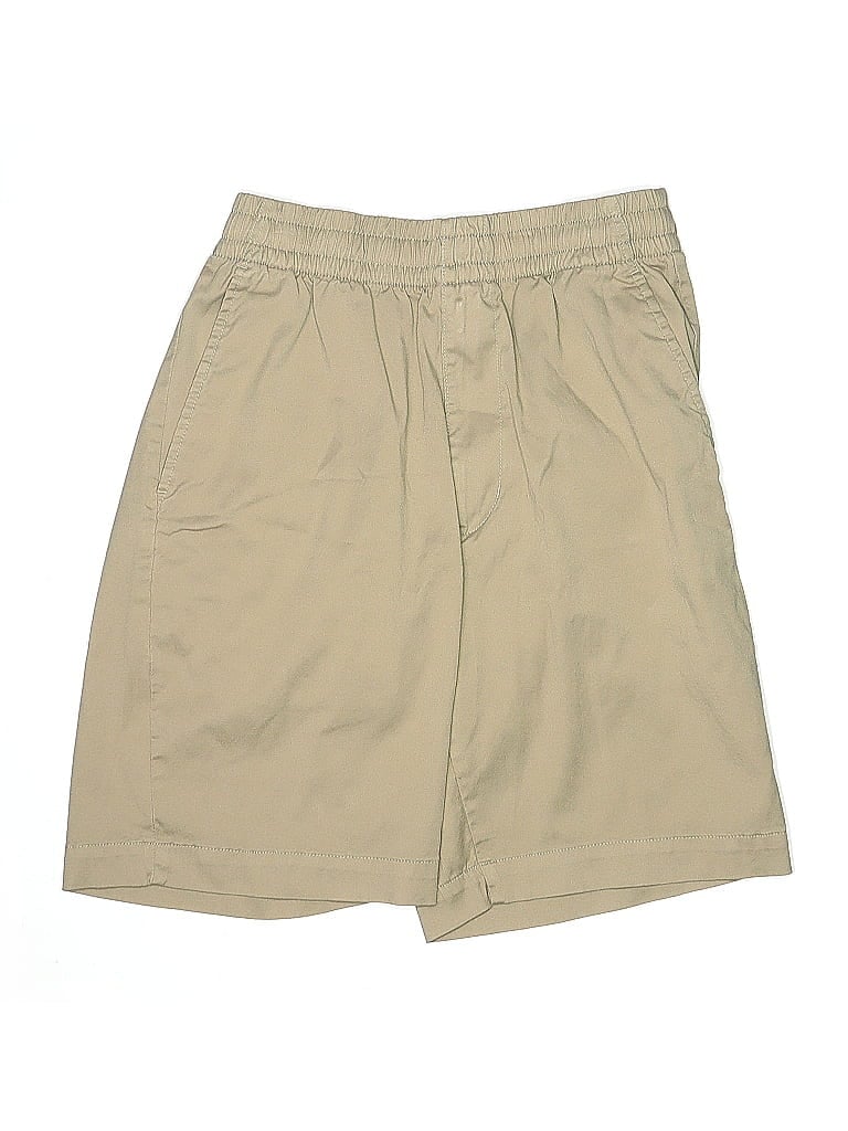 Pre-owned Uniqlo Kids' Khaki Shorts In Brown
