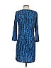 BCBGMAXAZRIA Print Blue Casual Dress Size XS - photo 2